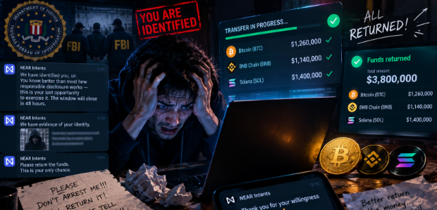 WikiLeaksV2's tweet photo. HACKER RETURNED $3.8M AFTER ONE EMAIL
read here: https://t.co/nznkFv4ty8 https://t.co/aDBgmu5Wen