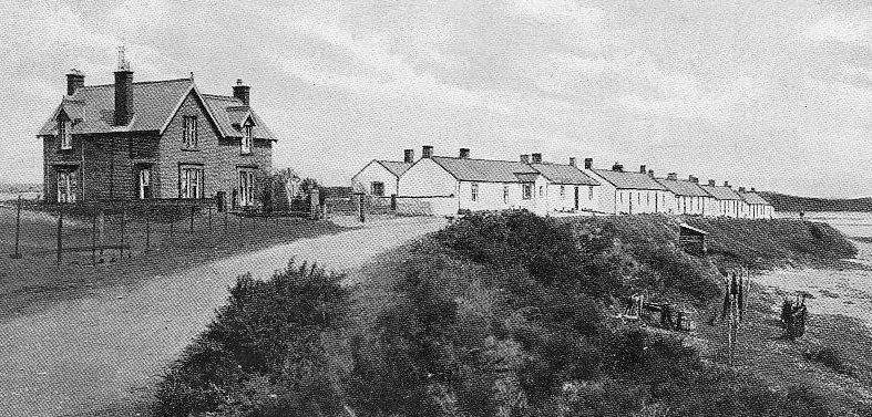 tourscotland's tweet photo. Old Tour #Scotland #Ancestry Travel Visit #Genealogy #Scottish Family #History Blog #photography of a house and cottages by the beach in #Powfoot at the mouth of Pow Water on the #Solway #Firth located two miles from #Annan near #Dumfries https://t.co/iisXqsAVXB https://t.co/Wlk0obUp7e