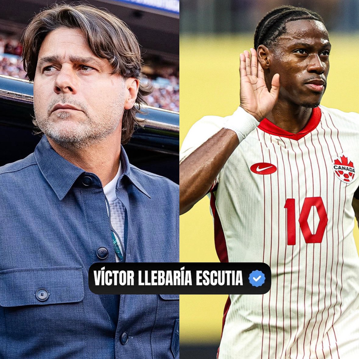 victor_llebaria's tweet photo. Mauricio Pochettino: “Tenemos que estar enfocados en Jonathan David porque, en este momento, es uno de los mejores delanteros del mundo.”

La realidad es que el delantero canadiense ya es el máximo goleador de su selección en 2026 (5).

Y además, en el @Atleti lleva 3 goles en 3 jornadas seguidas disputadas de liga y está ganando el 46,15% de sus duelos ofensivos. Más que en el Lille (34,3%) y más que en la Juve (31,5%).
