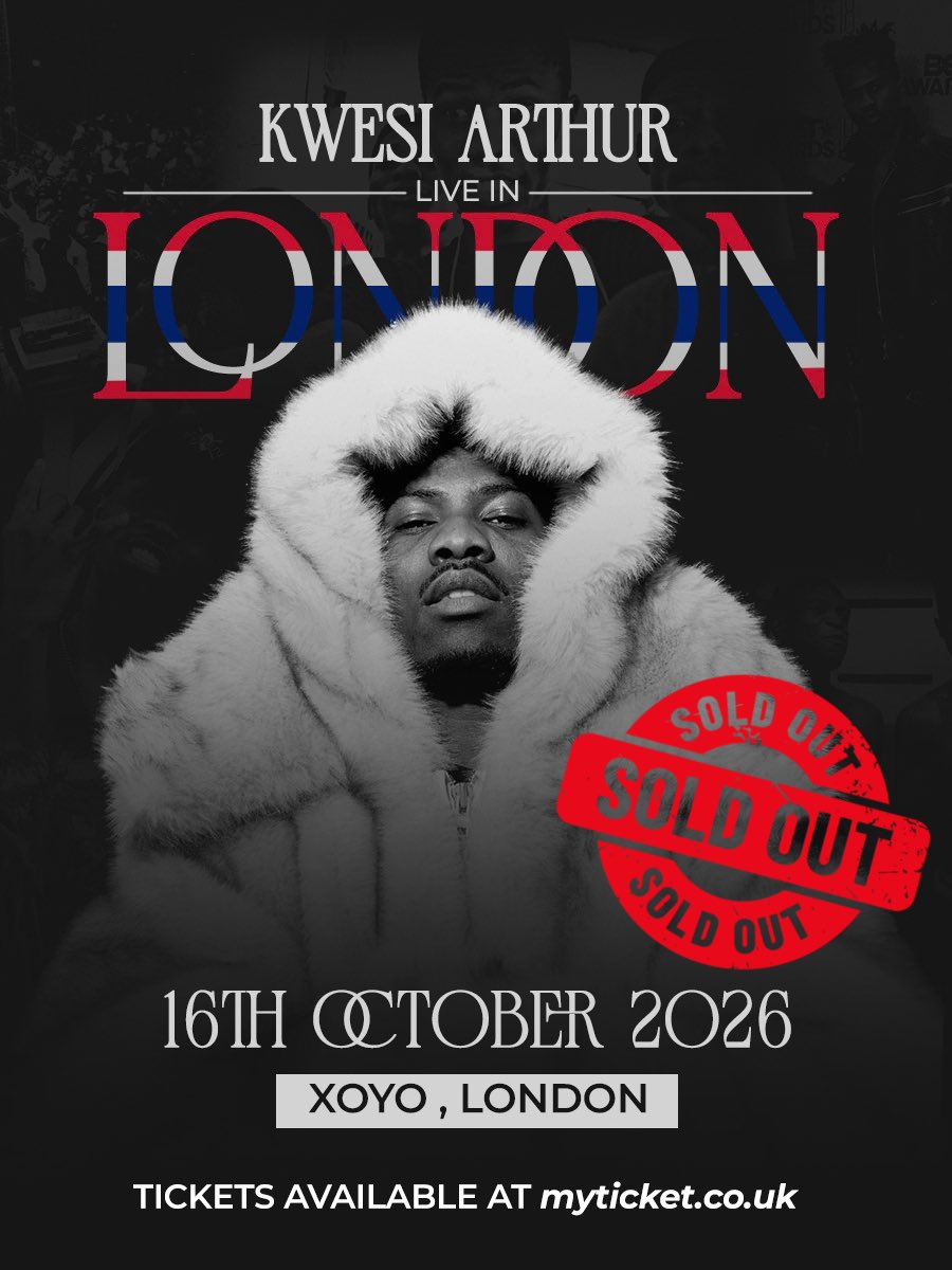 KWESIARTHUR_'s tweet photo. Thank you London 🇬🇧 https://t.co/eOfA9fWAQ1