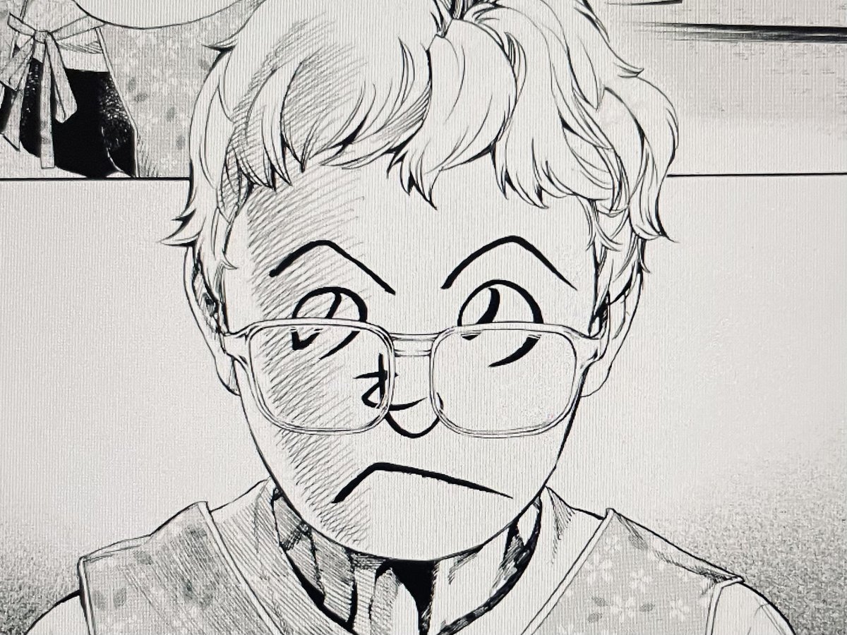 SaveMizuchi's tweet photo. So in #YadoInu, the new manga from #Noragami’s Adachitoka, there are some characters with this face.

It’s called henohenomoheji, and it’s made up of Japanese (hiragana) characters, and it’s meant to be a “generic,” almost blank/uncanny face.

I love Adachitoka’s design choices. https://t.co/MqXCEM8ZJ4