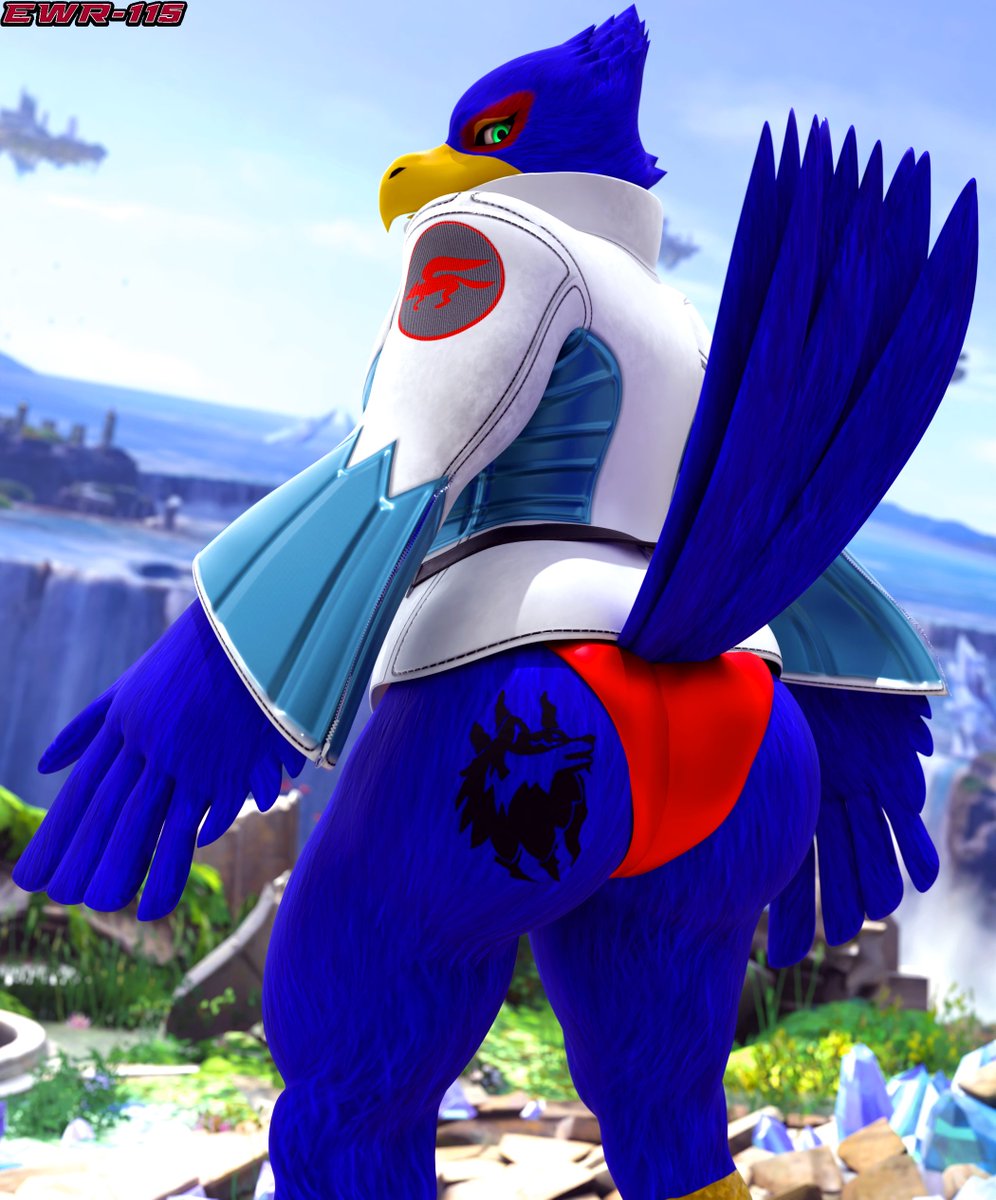Ech0_715's tweet photo. Falco had no chance against the leader of Star Wolf his blue bird bottom now owned by them for whenever they need him for "anything" <3

Falco model @RoseCreates_
Wolf Model Wolf Model @OkamicalN 
#nsfw #StarFox #FalcoLombardi #WolfODonnell https://t.co/lZaERtCvid