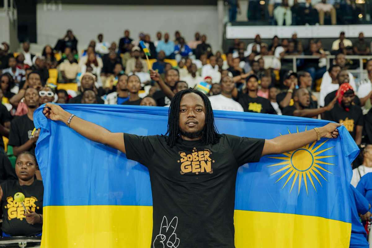 sobergen250's tweet photo. Urubyiruko twari turi tayali, twaje gushyigikira abasore bacu kd ntabwo badutengushye...🔥

1. Dukomeze twiheshe Agaciro.✌️
2. U Rwanda ku mutima❤️🇷🇼
3. Ibiyobyabwenge bigwe ishyanga..🤸

#Sobergen #TunyweLess https://t.co/Ok9PwAQBH8