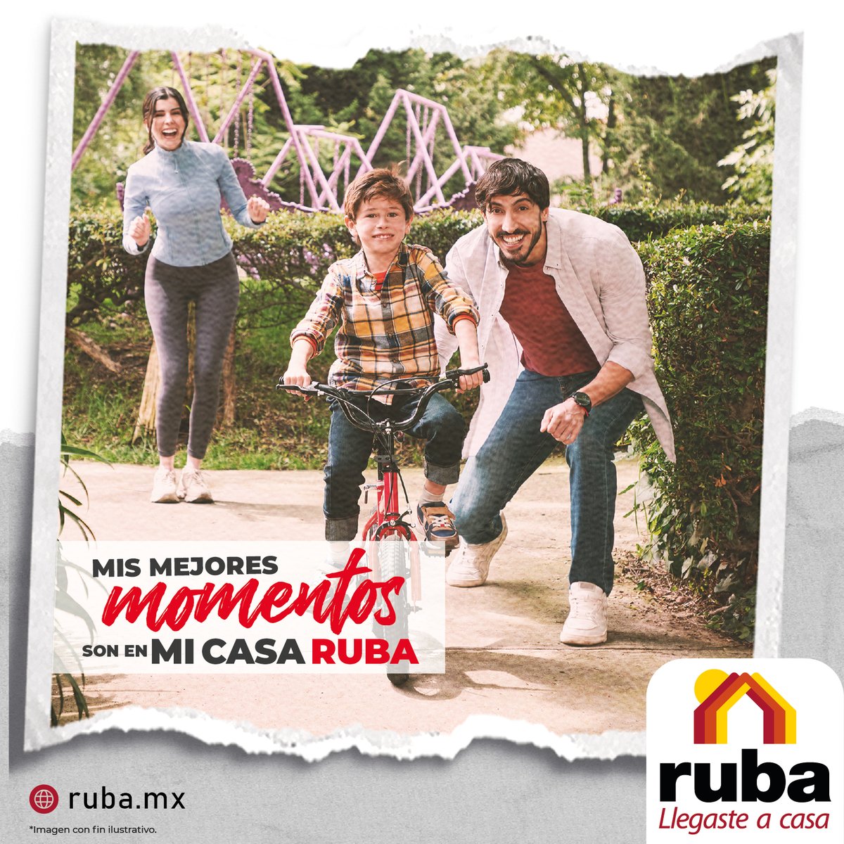 CasasRuba's tweet photo. Cada momento en tu Casa RUBA puede convertirse en una gran historia. ❤️✨​​
Y se vuelve aún más especial cuando se vive en familia.​​

Consulta términos y condiciones en: https://t.co/pc1mrEJFuY​​

#MiCasaRuba #MisMejoresMomentos #LlegasteACasa🏡 https://t.co/Owt3in8PIj