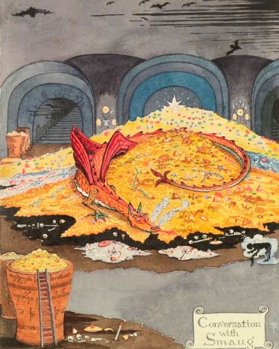 baharcetiner_'s tweet photo. Tolkien'ın kendi çizimleri. Bir insan bu kadar çok yönlü olmak zorunda mı? 🙂 https://t.co/BSxRZWeB0P
