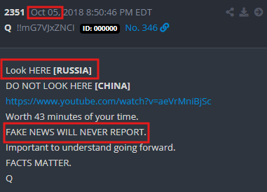 TheRipCord's tweet photo. Banger Delta here for Oct 5th, when all eyes are on the Russian outbreak via the Fake News Reports...👇 https://t.co/4wdECja7JQ