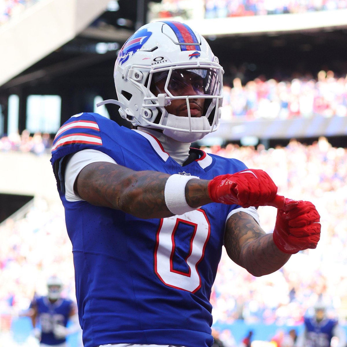 PFF's tweet photo. Top deep receiving grade among WR in Week 4

Keon Coleman              97.6
Malik Nabers                 97.6
Jaylin Noel                      95.2
Efton Chism                   94.6
George Pickens            94.4 https://t.co/6rmZ32x2rv