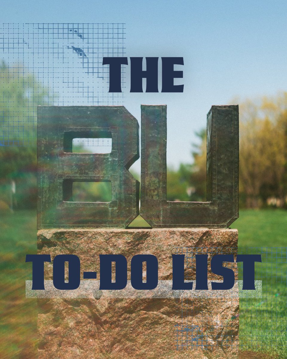 butleru's tweet photo. What have you already checked off of your BU to-do list? 📝 https://t.co/Dt3yuObrHJ