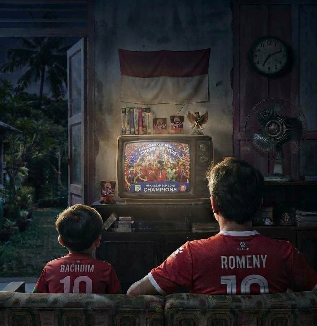 panditfootball's tweet photo. 16 tahun lalu anak kecil itu menangis melihat Timnas Indonesia kalah menyakitkan 🥲 

Malam ini anak kecil itu kembali menangis, tapi menangis bahagia. 🙌 https://t.co/x44KJW0xlQ