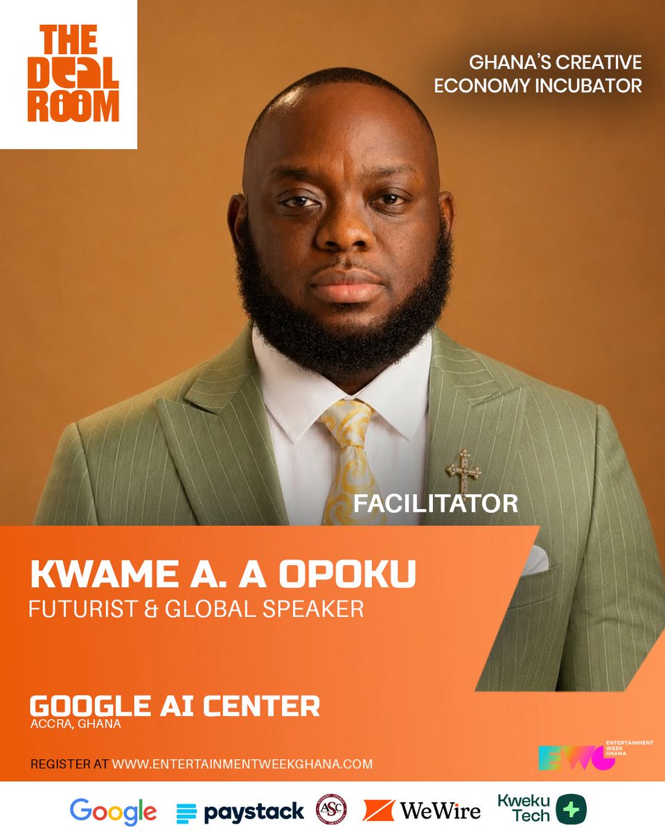 EntWeekGhana's tweet photo. Facilitators for the Creative Economy Incubator ! 

Oct 12 - Oct 16

#EWG26 https://t.co/4DHpMXu4DH