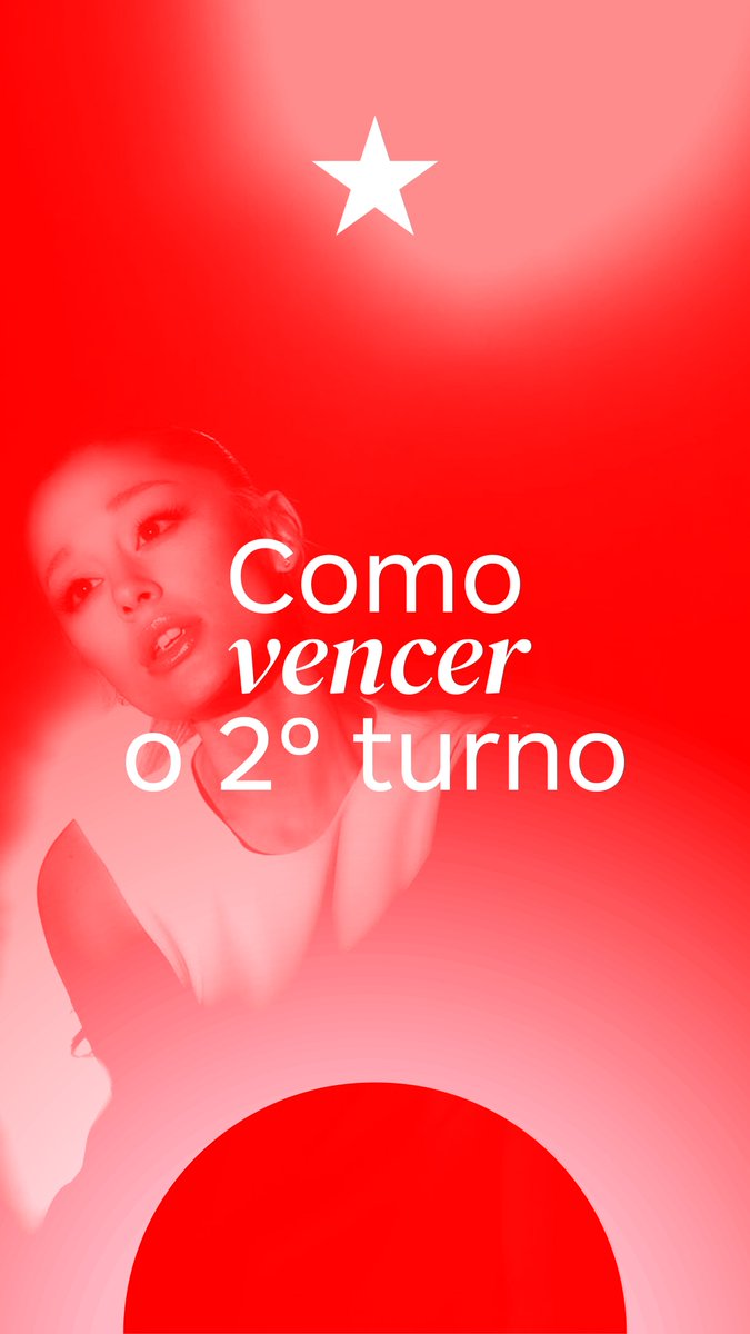 arianagrandebr's tweet photo. ARIANATORS, UNI-VOS! ⭐️ Com um segundo turno decisivo para a manutenção da democracia no nosso país, a comunicação é nossa maior ferramenta e LULA é a resposta.

Acompanhe a thread e COMPARTILHE.