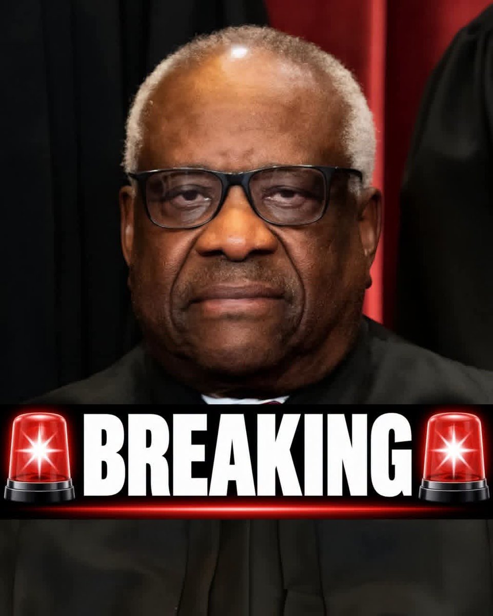 Emmaiid11's tweet photo. 🚨BREAKING: Supreme Court Justice Clarence Thomas has stated that aliens (non-citizens) have no equal protection rights against the federal government.

This clear constitutional distinction emphasizes that the federal government’s authority over immigration and national security is not constrained by the same equal protection standards that apply to U.S. citizens..

Do you agree with him?