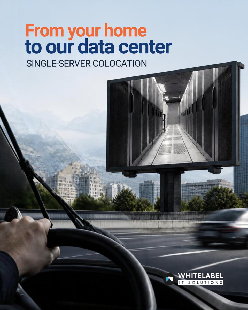 whitelabelitsol's tweet photo. Give your server the professional environment it deserves with secure, reliable single-server colocation.
Ready to make the move? Get started today.
https://t.co/3zDyn2Y2pt
#colocation #datacenter #ServerHosting #itinfrastructure #singleservercolocation #TriStateArea #business https://t.co/u3XItIQ0Dn