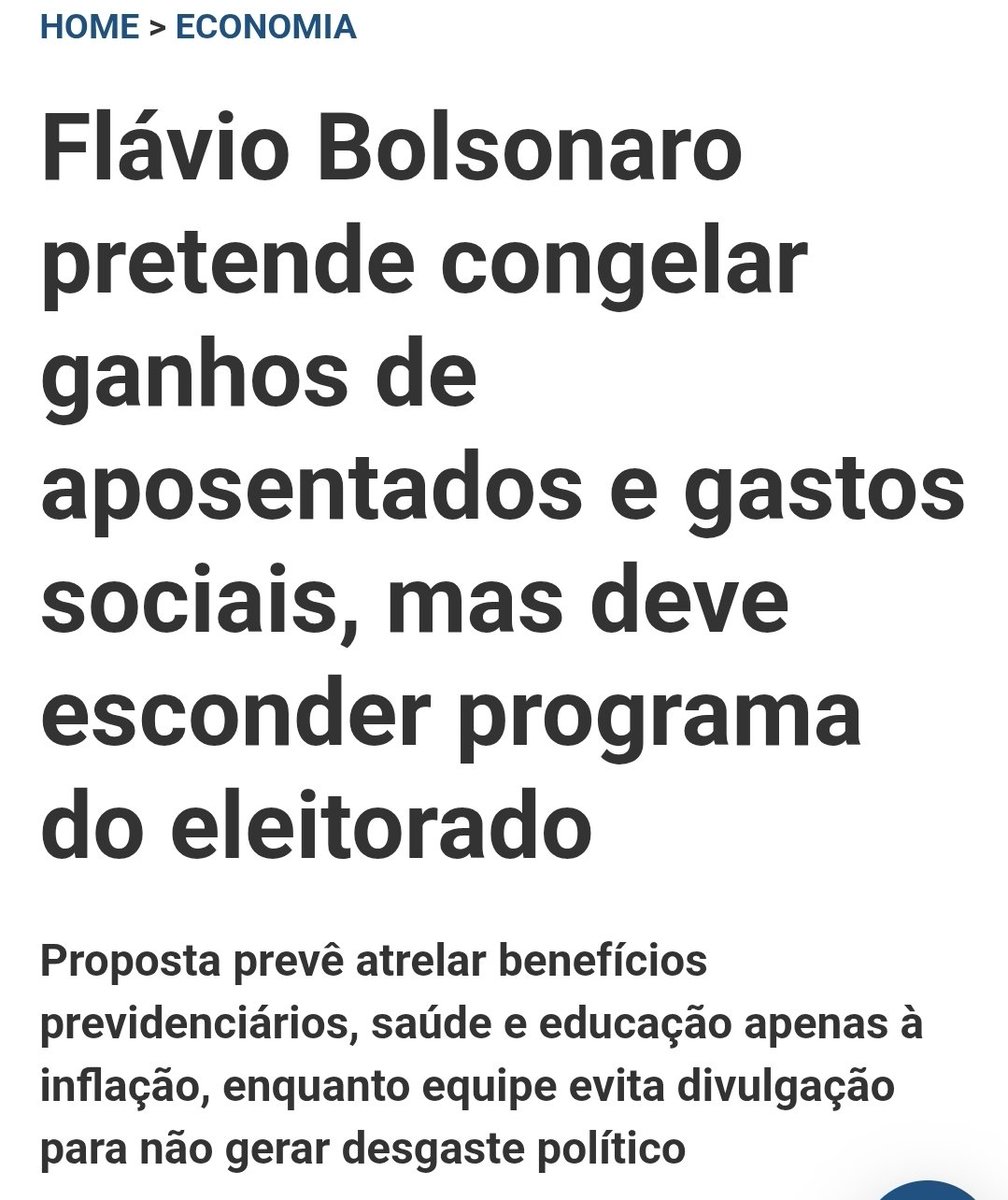 ricardope's tweet photo. A proposta econômica do Flávio bolsonaro é prejudicar o povo. https://t.co/G4yqBWCQaG