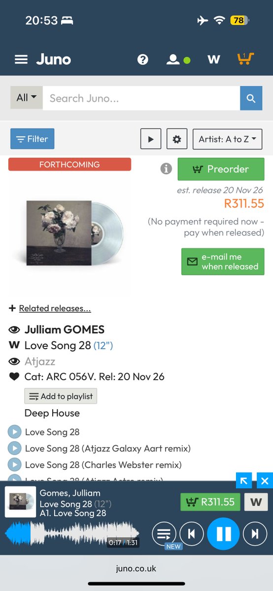 GarethMkD's tweet photo. @JULLiAN_GOMES @MrVinylcoza Thank you @JULLiAN_GOMES 🙌🏾😭 can’t wait for this one as well!!!! https://t.co/DXVtMvjqj3