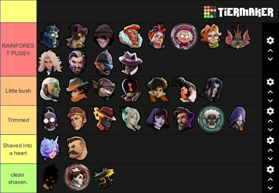 GOREJ1RA's tweet photo. deadlock bush tierlist https://t.co/K4zTzqsxPP