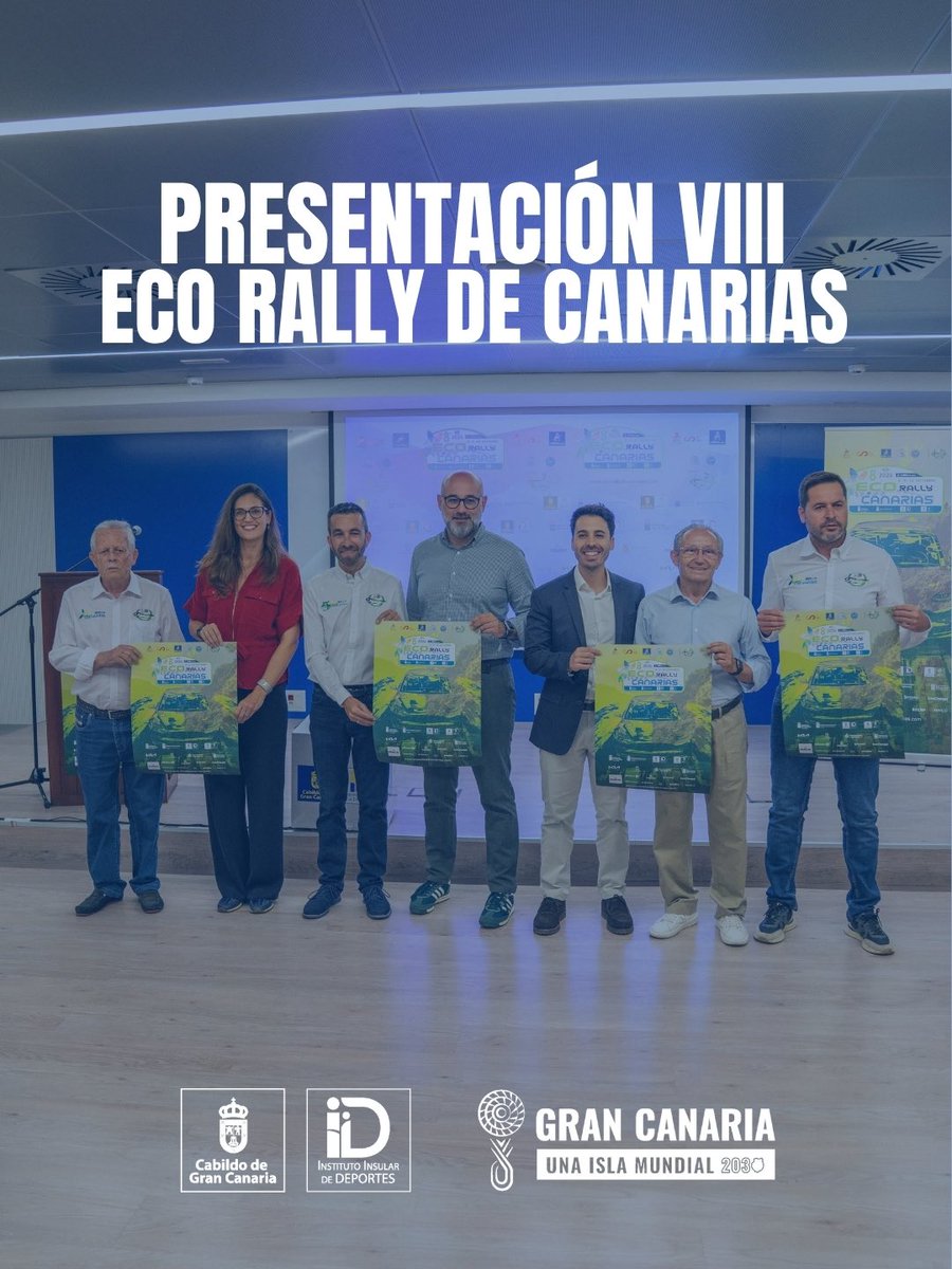 GranCanariaDep's tweet photo. #RallyGC

El Ecorally de Canarias llega a su octava edición los días 9 y 10 de octubre, con sede en el CC Alisios de Tamaraceite, en Las Palmas de Gran Canaria. La prueba, organizada por el CD Azuatil, puntúa para el Campeonato de España de Energías Alternativas 2026. https://t.co/JBWyipgkMx
