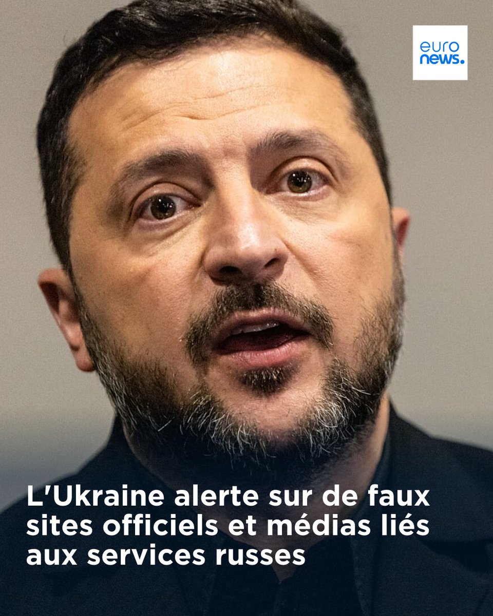 euronewsfr's tweet photo. Le Service de sécurité ukrainien (SBU) affirme que la Russie usurpe l'identité de sites gouvernementaux officiels pour diffuser de la désinformation et collecter des données personnelles. #TheCube
➡️ https://t.co/Ydjsi982nQ https://t.co/FEfcGfNbz5