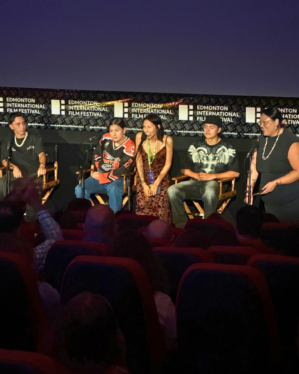 EdmontonScreen's tweet photo. Congrats to EIFF on its 40th festival, opened by Cody Lightning's Smudge the Blades and closed by Funny Money from @AdamScoreG and @ShaneFen of @ScoreGMedia. 

Thank you to every filmmaker and crew, and to EIFF for partnering on the Creative Screen Business Summit! https://t.co/Bnsogj5YGi
