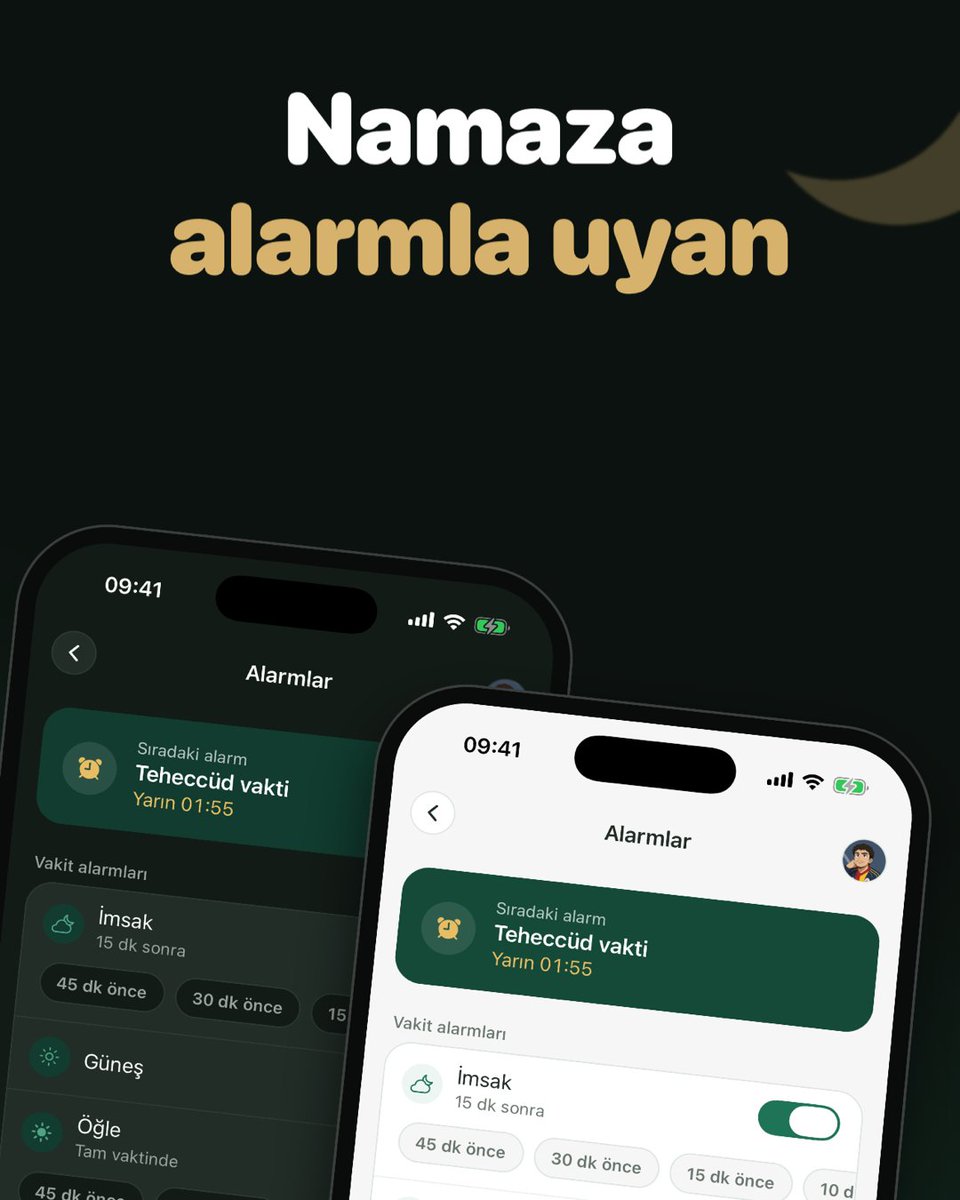 icyTower1905's tweet photo. Bir süredir üzerinde çalıştığım uygulamam Salah, App Store'da yayında.

Namaz vakitleri, ezan bildirimi, vakte bağlı alarmlar, mushaf, kıble ve ibadet takibi tek uygulamada.

iPhone için indirebilirsiniz, Android yakında:
https://t.co/KayfqGkWJ9 https://t.co/4T9XslsQSu