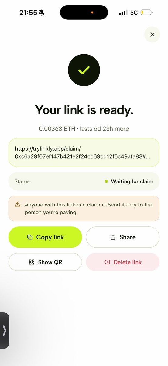 linklyapp's tweet photo. Anyone can claim this to test:

https://t.co/fKrwaHsL84 https://t.co/oQB846p1hY