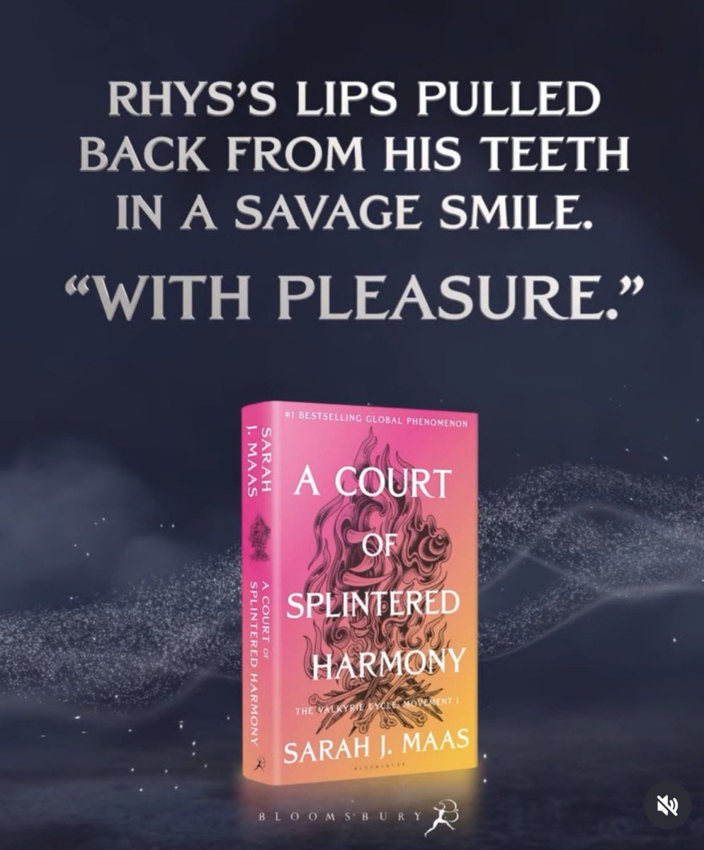 maiasbook's tweet photo. “Os lábios de Rhys se retraíram, revelando seus dentes em um sorriso selvagem.
— Com prazer."

o maioral está de volta, meu povo 😭💜 https://t.co/x1QgRLVIG2
