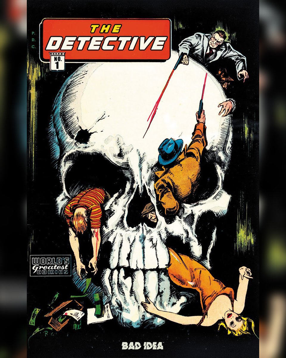 badideahello's tweet photo. Don't miss your chance to secure a copy of THE DETECTIVE #1!

David & Maria Lapham, the multi-Eisner Award-winning masterminds behind the crime classic STRAY BULLETS reinvent the sci-fi mystery this November.

Deftly combining the master worldbuilding of both Ridley Scott's BLADE RUNNER and the Wachowski's THE MATRIX with the intricate storytelling of Roman Polanski's CHINATOWN, and the groundbreaking visuals of Jack Kirby's FOURTH WORLD, the Laphams deliver a seminal neo-noir sci-fi epic. 

And make sure you complete your set of THE DETECTIVE #1 OLD MASTERS COLLECTION!

A set of four must-have editions of THE DETECTIVE #1, showcasing the most memorable pre-code comic covers of all time. Featuring covers by golden age legends like Gus Ricca, Lee Elias and Bill Everett!

Let your local comic shop know you want the complete set by Monday, October 5th!

And Monday is the last day to secure your copy! MORE: https://t.co/IH3d7xx8Xs
