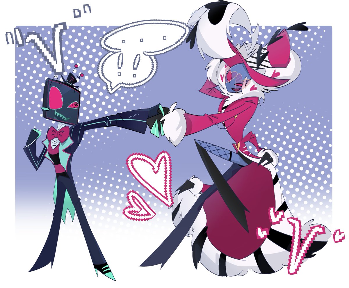 VeesBestwflbb's tweet photo. They seem to have had sex
#HazbinHotel
#voxval
#staticmoth https://t.co/udysXFOJMS