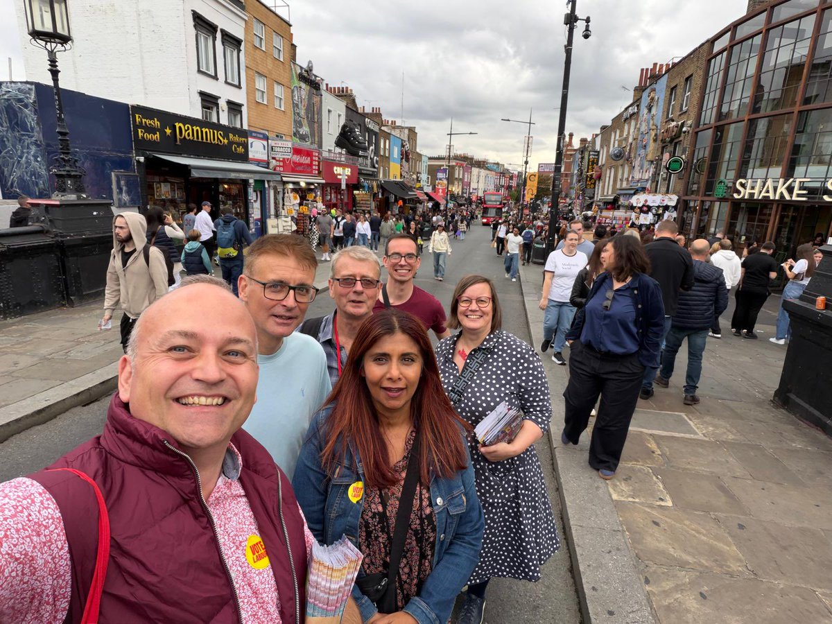 HackneyNorthLab's tweet photo. Have you joined us on the campaign trail to help support @Sagal_AW’s campaign to become your new @LondonLabour MP for Holborn and St. Pancras?!

Still plenty of opportunities to join @HackneyLabour on the doorstep. 
Check your emails and WhatsApps for canvassing sessions #labour https://t.co/uxw1FIyRUA