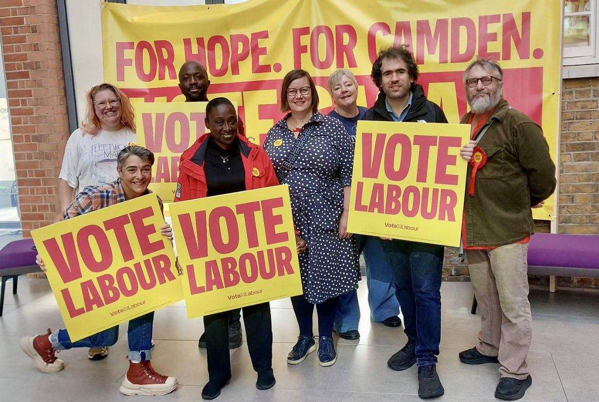 HackneyNorthLab's tweet photo. Have you joined us on the campaign trail to help support @Sagal_AW’s campaign to become your new @LondonLabour MP for Holborn and St. Pancras?!

Still plenty of opportunities to join @HackneyLabour on the doorstep. 
Check your emails and WhatsApps for canvassing sessions #labour https://t.co/uxw1FIyRUA
