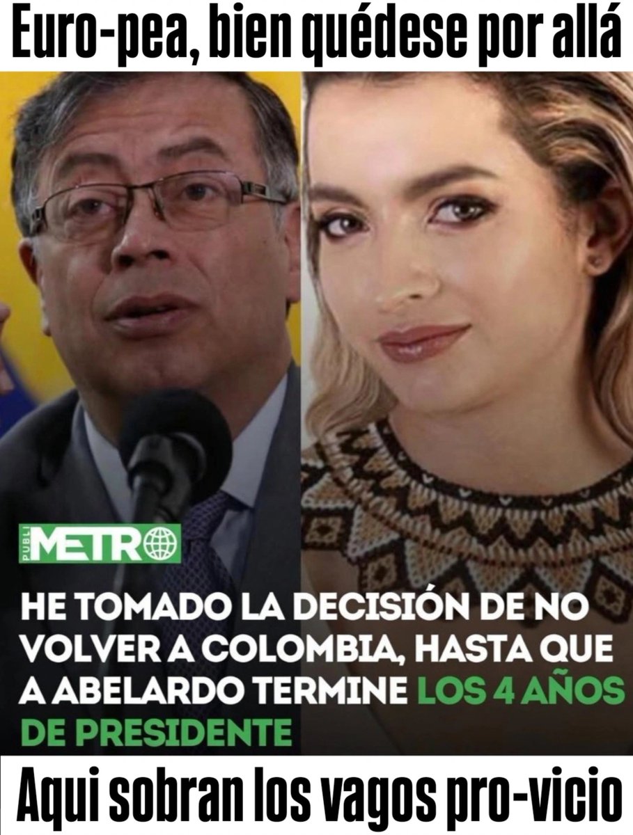 conejoblanco77's tweet photo. Hey @andreapetro91 . Lo que no sirve, que no estorbe. Por aqui, no vuelva https://t.co/1E2YMJC2li