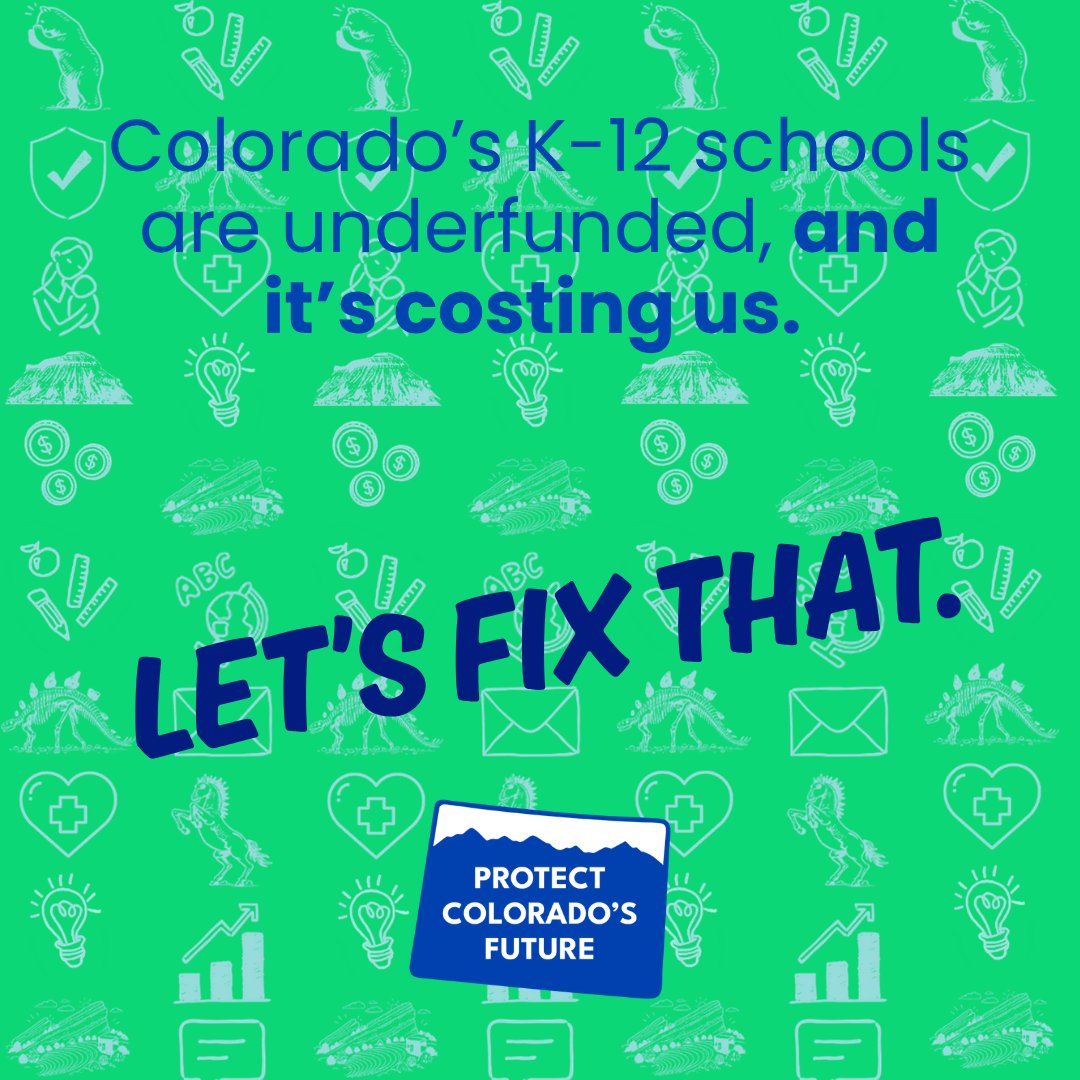 ColoradoStand's tweet photo. Colorado's teachers are among the lowest paid in the nation, and it's costing us good educators. Amendment 87 raises teacher pay while giving 97% of taxpayers a tax cut. #IncomeTaxFairness #YesOn87 https://t.co/WxP5xXTamJ