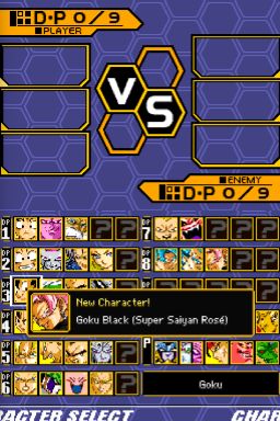ReticentY2K's tweet photo. alejandrobujan released a ROM hack of DBZ: Supersonic Warriors 2 for the DS called Battle Arena! It turns the game into a pure fighting game with several new characters.

The game boots straight into Free Battle team select and never leaves it: no story mode, no menus in between. https://t.co/zPgrxXUE0r