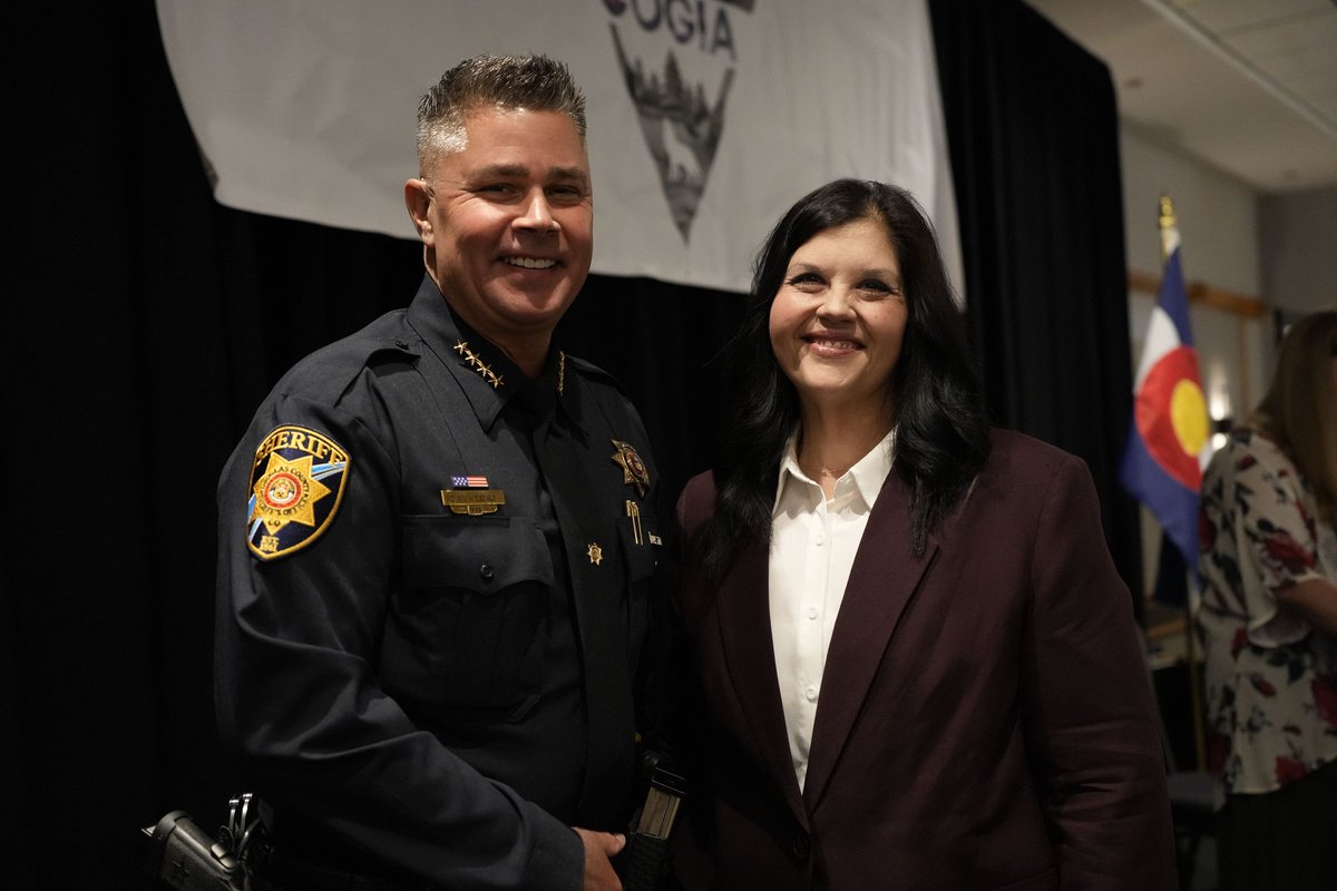 dcsheriff's tweet photo. The Douglas County Sheriff’s Office is honored to help kick off the 2026 Colorado Gang Investigators Association Conference.

Sheriff Darren Weekly opened the event this morning by reminding attendees that “your work is critical, information shared at the right time can solve a murder, dismantle a criminal network, protect an officer, and prevent the next act of violence.”

COGIA President and DCSO Deputy Shawn Sanchez welcomed investigators from across the country, emphasizing that  “It is an honor to stand before professionals who have dedicated their careers, protecting communities, supporting victims, and confronting the complex challenges associated with gangs and organized criminal activity.”

Thank you all for your service.