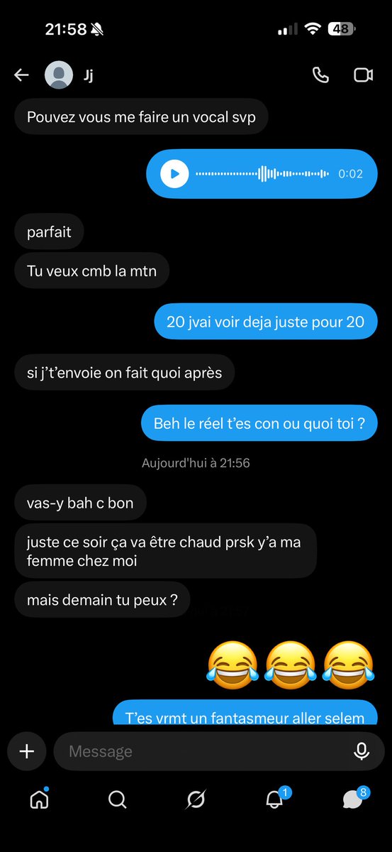 queennH759's tweet photo. C’est vraiment pour cette raison exacte que je vais bientôt arrêter de discuter avec vous après vous aller dire les domina chpa quoi mais regardez se que vous faite bande de pute que vous êtes à me faire perdre mon temp https://t.co/5PcyLP9JbN