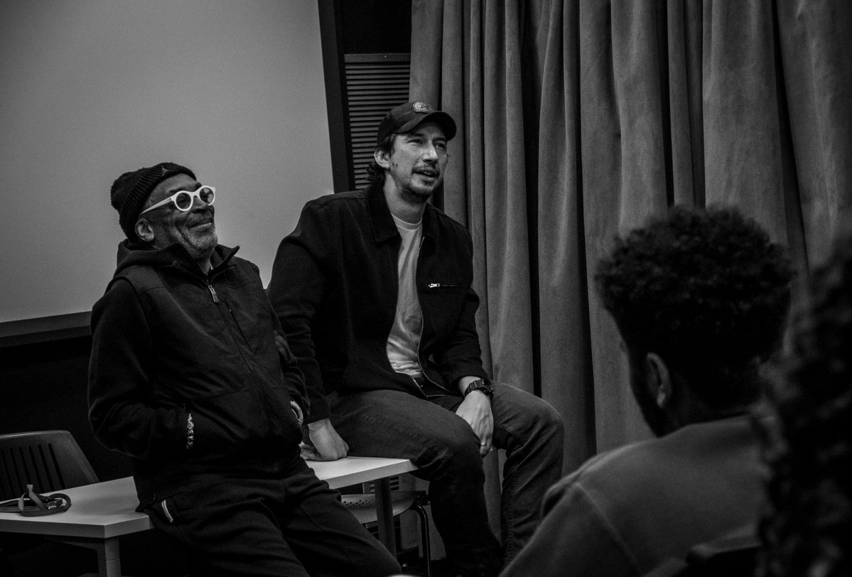 neonrated's tweet photo. Class is in session.
Adam Driver reunites with Spike Lee for a screening of PAPER TIGER. Only in theaters November. https://t.co/aQst6wlzvt