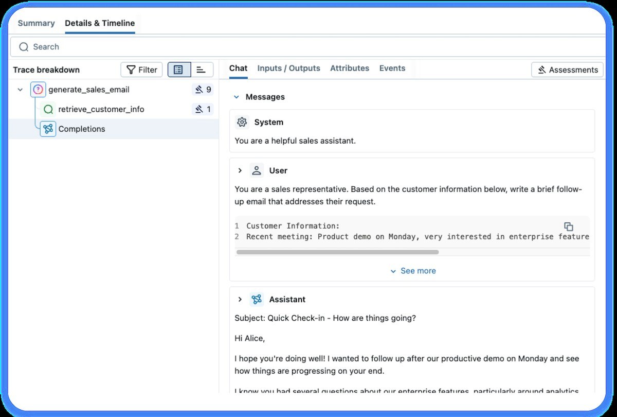 RepoLogs's tweet photo. Stop paying for bloated enterprise MLOps dashboards just to track your LLM experiments.

Developers use MLflow to debug, evaluate, and monitor production AI apps entirely in Python. It is the ultimate open-source engineering platform for modern...

#OpenSource #DevTools https://t.co/dvNGhZdWMb