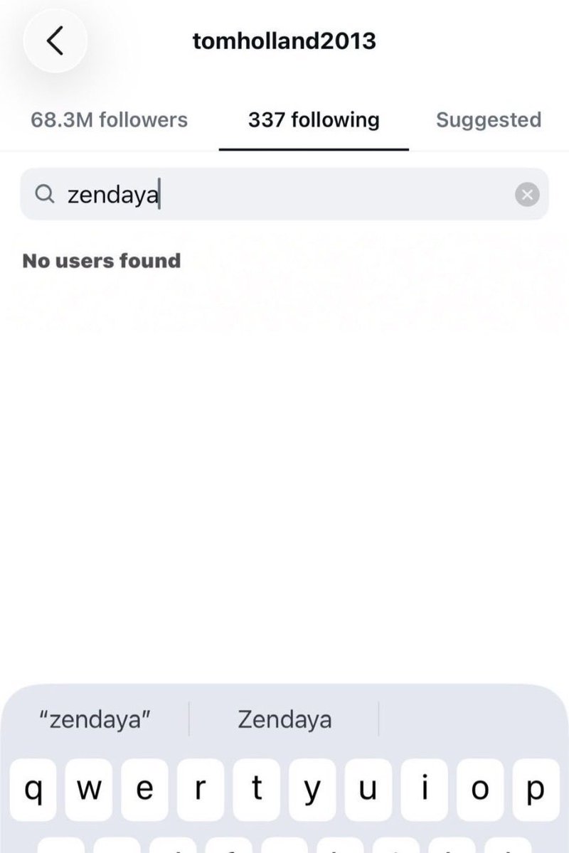 BigBull778's tweet photo. Zendaya was reportedly spotted at a concert last night getting close to her ex-boyfriend Jacob Elordi, with the two allegedly sharing a passionate kiss. 

Following the viral footage, Tom Holland reportedly unfollowed Zendaya on Instagram. 

The situation has sent fans into a frenzy, with many wondering what went down after he saw the video.