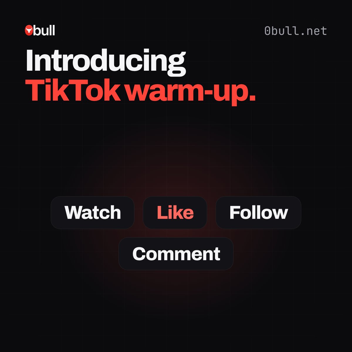 0bullnet's tweet photo. Introducing TikTok warm-up: an Automation that plans each phone's day by itself.

Day 1 it watches and searches your niche. Day 3 it likes. Day 6 it follows and bookmarks. Day 8 it comments.

Each phone runs at its own times, and Heartbeat shows every phone's day. https://t.co/zTohTbINHi