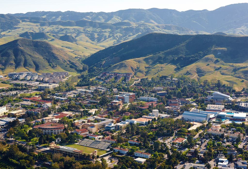 CalPolyCLA's tweet photo. For the fourth straight year, Cal Poly ranked No. 1 overall in the West and No.34 among the best public master’s universities in the 2027 U.S. News &amp; World Report Rankings. 🎉  
 
Read more: https://t.co/bGT7FIv26O https://t.co/lHbzD6bu0H