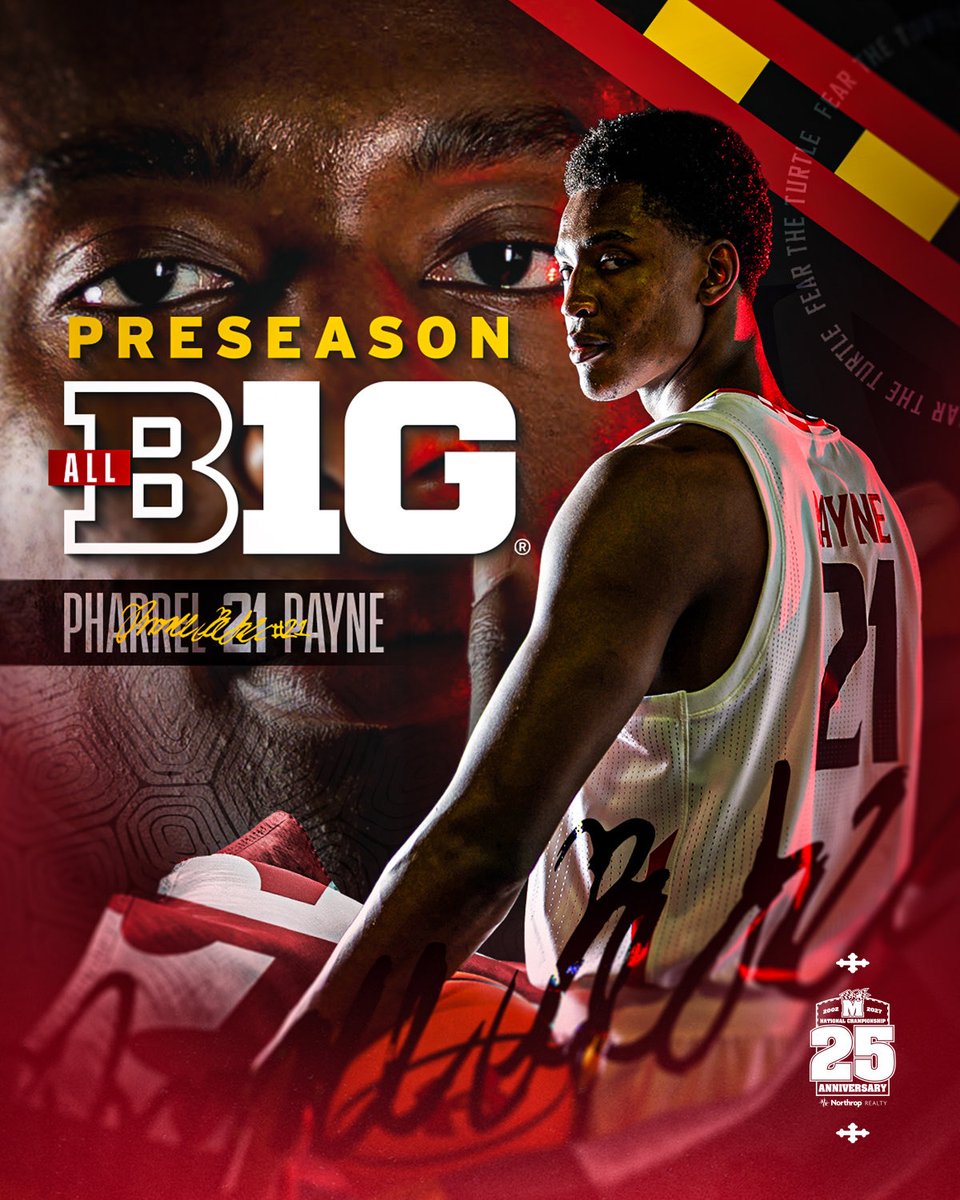 TerrapinHoops's tweet photo. Preseason All-B1G🏅
⤷ @pharrelpayne 

📰 https://t.co/a3U4GiQ7zG https://t.co/G9i9wtNPfU