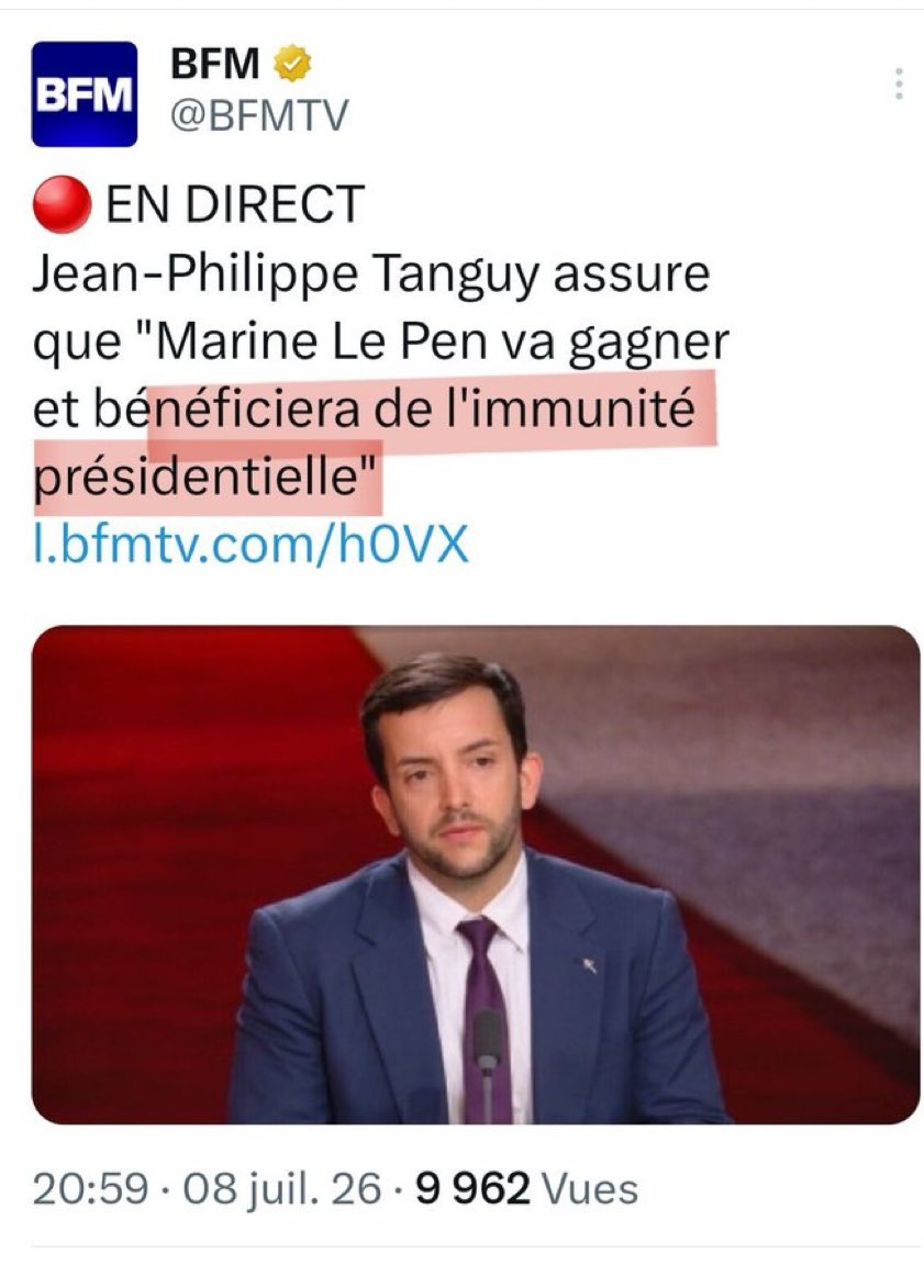 SERFI85135960's tweet photo. Voilà le seul VRAI OBJECTIF du FN/RN ! https://t.co/DKVSoKcSqa
