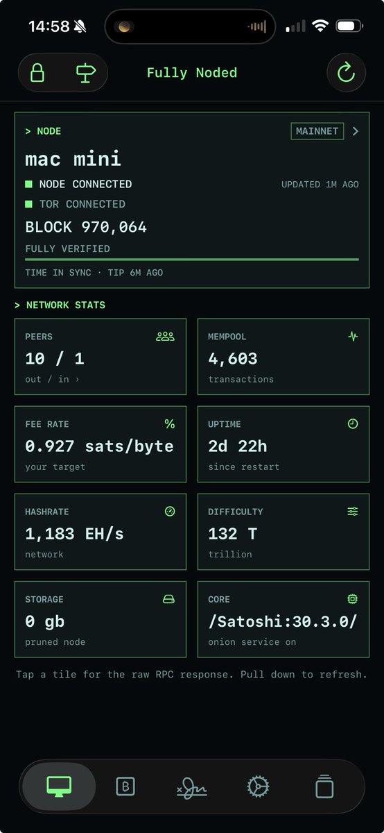 FullyNoded's tweet photo. UI updates coming along nicely, a beta for Silent Payments is in review 🙌 https://t.co/pnuUYCmy5J