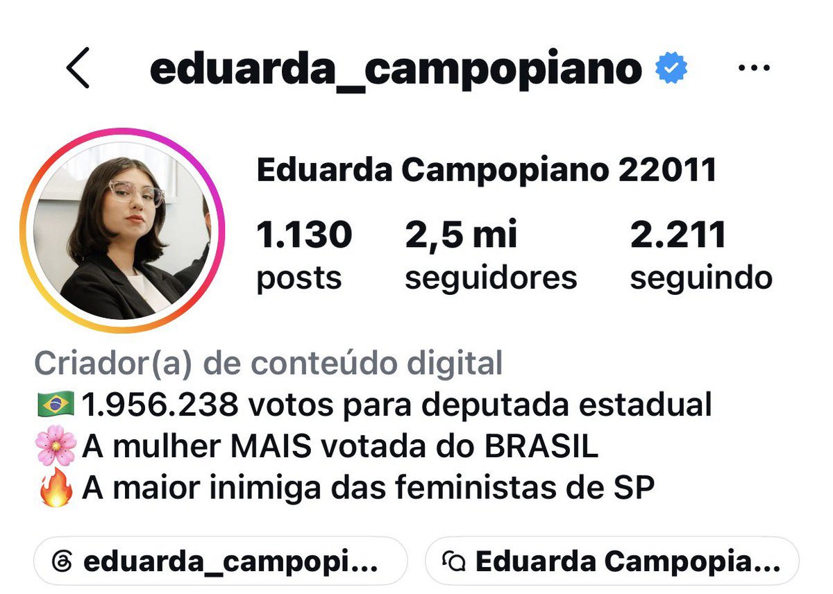 strattbelieber's tweet photo. ler “a mulher mais VOTADA” seguido de “maior INIMIGA das FEMINISTAS” 

esse país é uma PIADA! A direita merece tudo que está por vir!! https://t.co/C0EzdC4dI0
