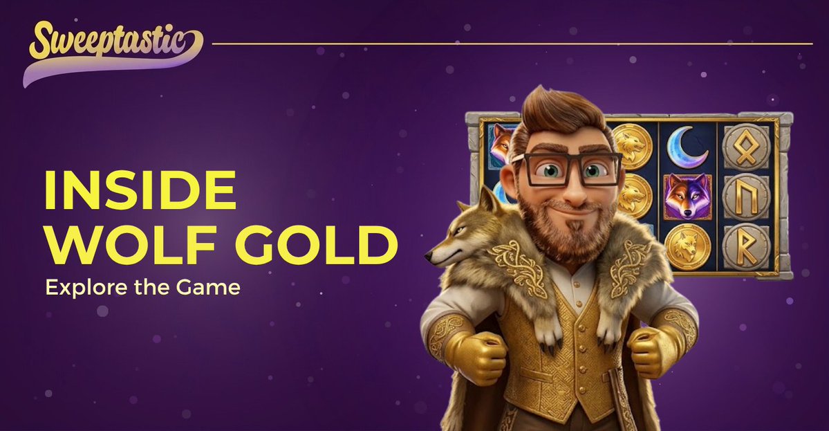 SweeptasticCas's tweet photo. 🐺 INSIDE WOLF GOLD
During Free Spins, three reel columns can merge into one giant symbol area.
👉 See how it works:
https://t.co/IzfZJjuO1S
No purchase necessary · #ad | We may earn a commission · Play responsibly https://t.co/nr8tMyBdaW