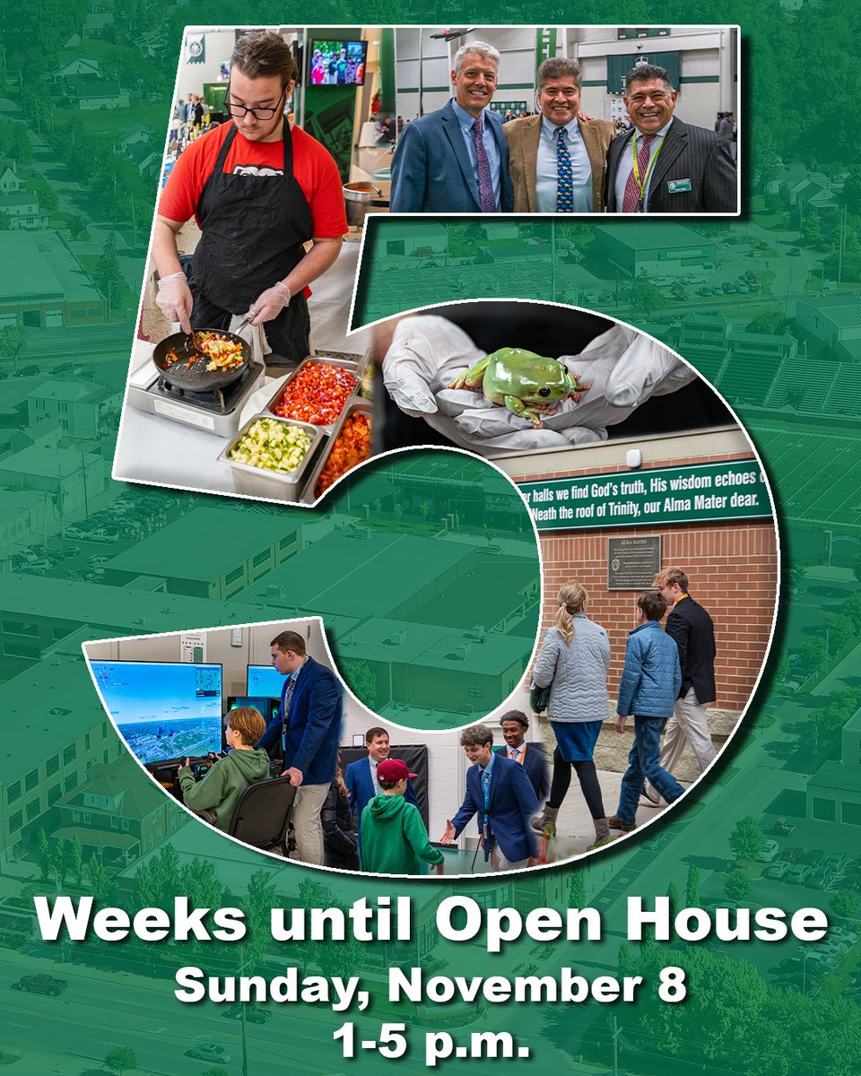 GoRocks's tweet photo. Save The Date! We are 5 weeks from Trinity’s Open House. This is YOUR chance to Find Your Path. Find Your GreaTness. See for yourself at our Open House on Sun., Nov. 8 from 1-5 pm. Click the link https://t.co/J03HRAL9ke https://t.co/2gdaDshjYd