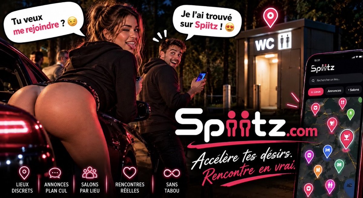 SpiitzOff's tweet photo. 🎁 6 MOIS OFFERTS SUR SPIITZ 🔥

📍 Trouve. 💬 Échange. 😈 Rencontre.

👉 Profite de tes 6 mois offerts⁠

https://t.co/SoOQpyX2dB

Accélère tes désirs. Rencontre en vrai. https://t.co/DJcSWtqIzH