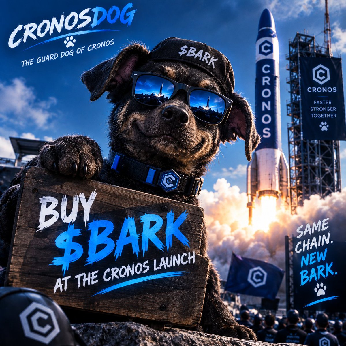 CronosDogCro's tweet photo. @cryptomad_CRO @iwasiceking Let them hear us $BARK 

#Ultapp @cryptocom https://t.co/QJX1DhaRYN