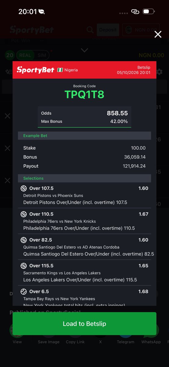 Basketballpunt3's tweet photo. Midnight heist 🥷🏿

TPQ1T8 - 858 odds https://t.co/hR46mOrnbH