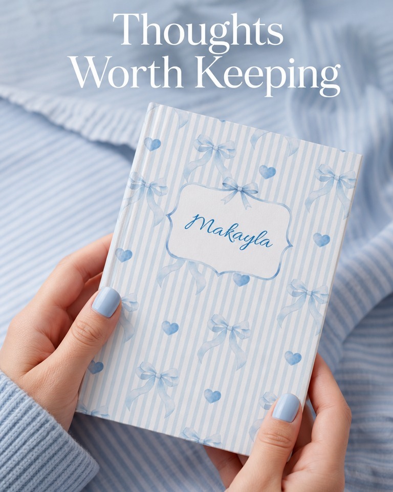 luis_lcsp's tweet photo. A new notebook, a new era. Personalized with your name on the cover, because notes feel different when they’re truly yours. Soft pink and blue tones for a semester full of fresh pages. https://t.co/sIszcYfkuJ